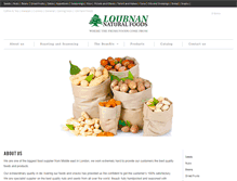 Tablet Screenshot of loubnanfoods.com